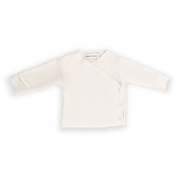 Bamboom Baby Shirt Lange Mouw Prematuur 0M Creme