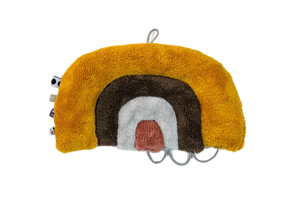 Snoozebaby Knuffeldoekje Regenboog Puzzel Bumblebee