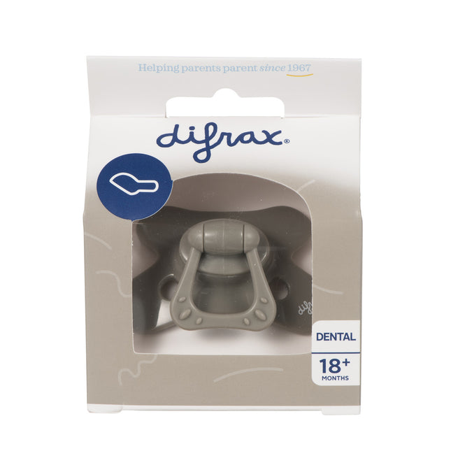 Difrax Speen 18+ Dental Uni Clay Grijs