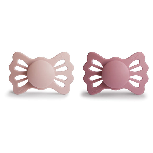 Frigg Speen Maat 2 Lucky Blush/Cedar Silicone 2-Pack