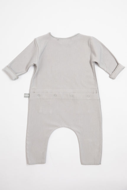 Bamboom Baby Jumpsuit Grijs/Ivoor