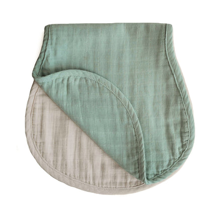 Mushie Monddoekje Set Roman Green/Fog 2st