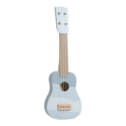 Little Dutch Houten Speelgoed Gitaar Blue