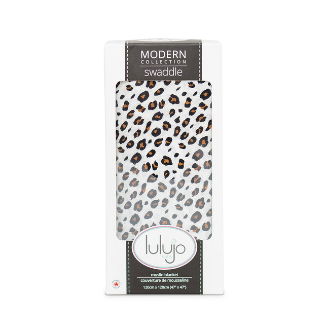 Lulujo Hydrofiele Doek Leopard 120x120cm