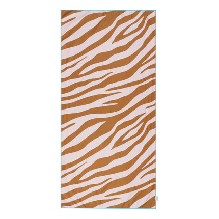 Swim Essentials Strandlaken Zebra Oranje 180X90Cm