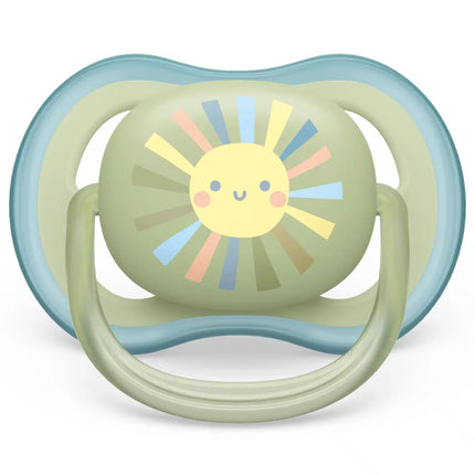 Philips Avent Fopspeen +0 Maanden Air Zon/Regenboog Boy