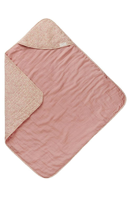 Noppies Wrap Blanket Baby Botanical Muslin Misty Rose