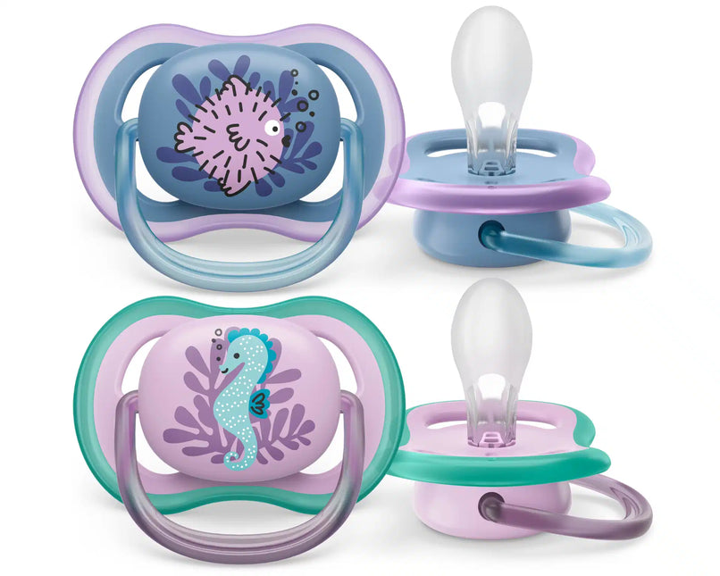 Philips Avent Smoczek uspokajający +6 miesięcy Air Seahorse/Vis