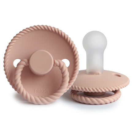 Frigg Speen Maat 2 Rope Blush Silicone