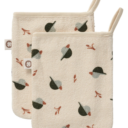 Noppies Washandje Eendjes Badstof Beetle 2st