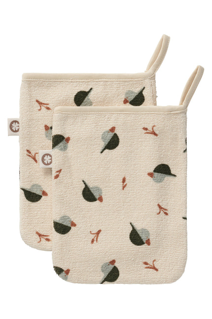 Noppies Washandje Eendjes Badstof Beetle 2st