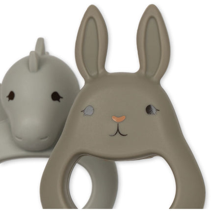 Konges Slojd Baby Bestekset Dragon en Bunny Topanga 2St