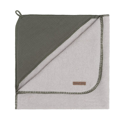 Baby's Only Badcape Baby Breeze Khaki 75x85