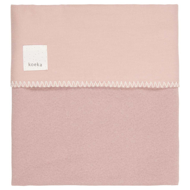 Koeka Wiegdeken Flanel Runa Old Pink