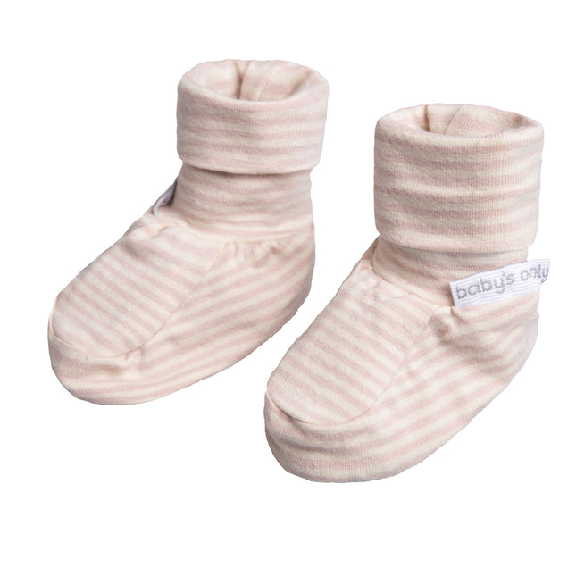 Baby's Only Babyslofjes Stripe Oud Roze