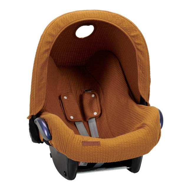 Fotelik samochodowy Little Dutch Maxi Cosi Sunshade 0+ Ochre Spice