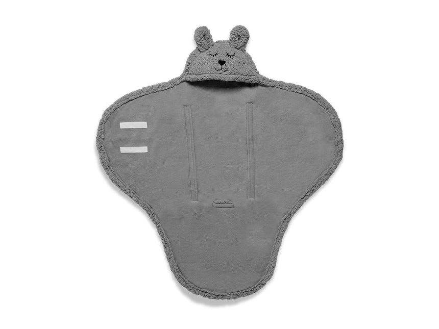 Jollein Wrap Blanket Baby Bunny Storm Grey