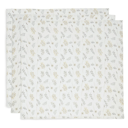 Jollein Hydrofiele Doek Small Wild Flowers 70x70cm 3st