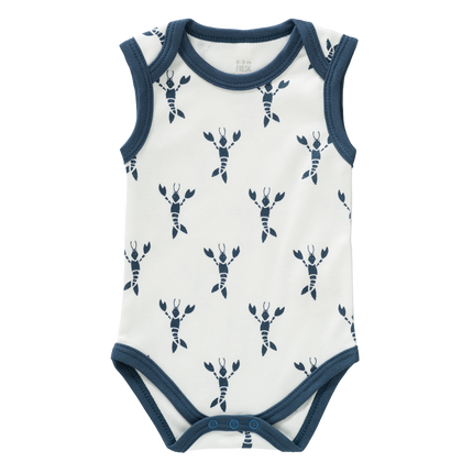 Fresk Romper Zonder Mouw Lobster Indigo Blue