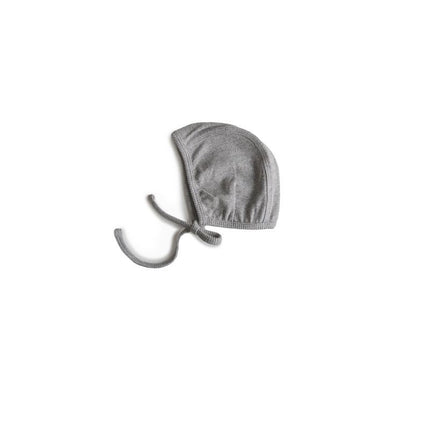 Mushie Babymutsje Bonnet Gray Melange