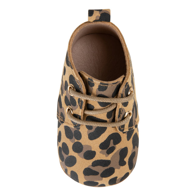 Baby Dutch Baby Schoentjes Met Veters Leopard