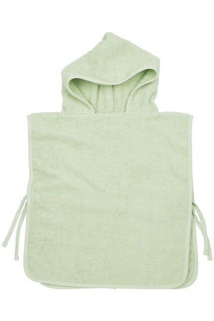 Meyco Bathponcho 1-3 lata Basic Terry Soft Green