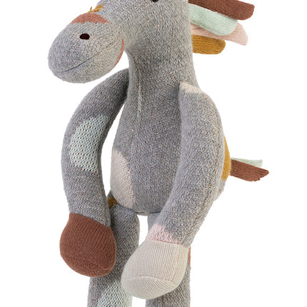 Happy Horse Knuffel Gebreid Paard 30cm