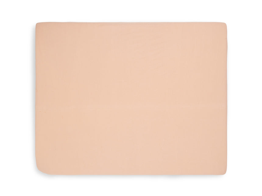 Jollein Hoeslaken Jersey Boxmatras Pale Pink 75x95cm