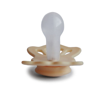 Frigg Speen Maat 2 Lucky Symmetrical Pale Daffodil Silicone