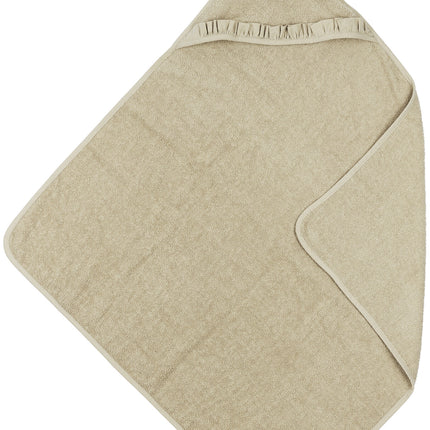 Meyco Badcape Baby Badstof Ruffle Sand