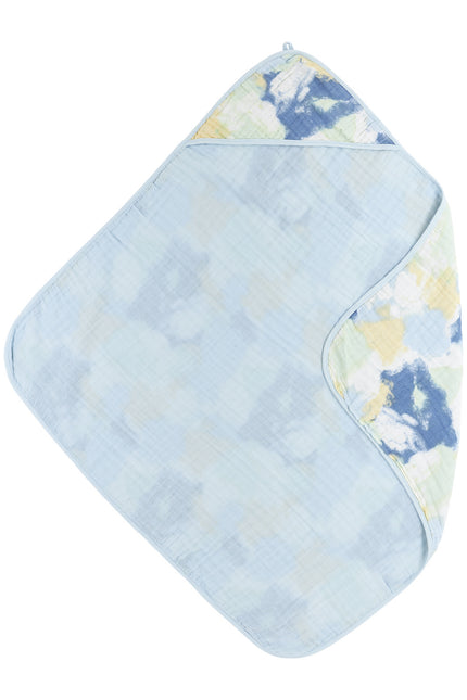 Meyco Badcape Baby Tie-Dye Light Blue