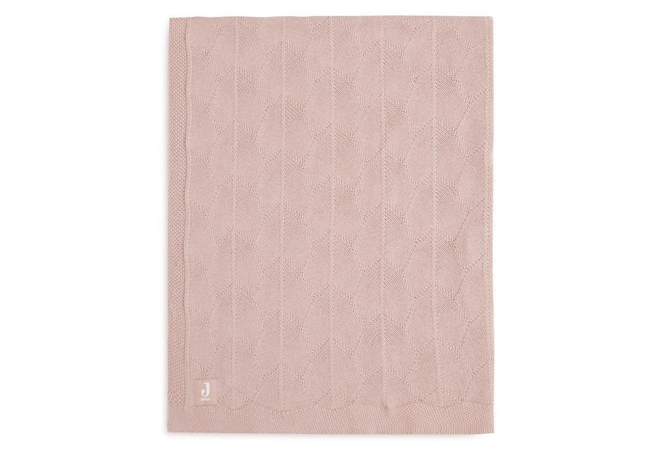 Jollein Wiegdeken Shell Knit Wild Rose 75x100cm