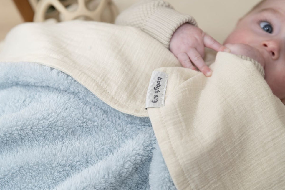 Baby's Only Wiegdeken Cozy Misty Blue