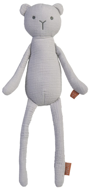 BamBam Knuffel Biologische Beer Knuffel Grijs