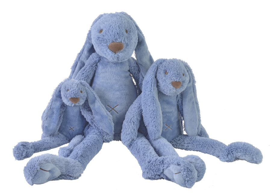 Happy Horse Cuddle Small Rabbit Richie Deep Blue 28 cm