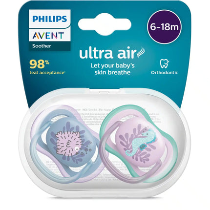 Philips Avent Fopspeen +6 Maanden Air Dieren Mix