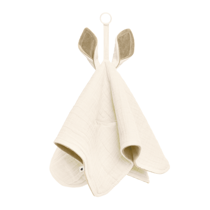 BIBS Hydrofielen Doek Kangaroo Ivory/Vanilla 40x40cm