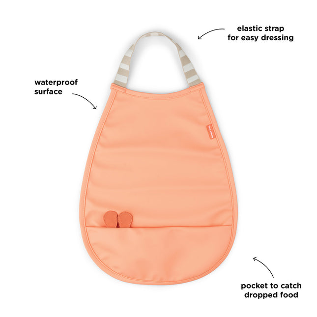 Wykonane przez Deer Bib Raffi Coral