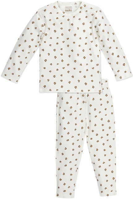 Meyco Baby Pyjama Mini Panter Offwhite