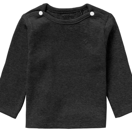 Noppies Baby Shirt Natal Dark Grey Melange