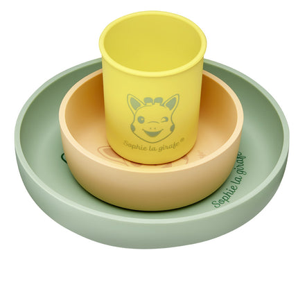 Sophie de Giraf Kinderservies 4St