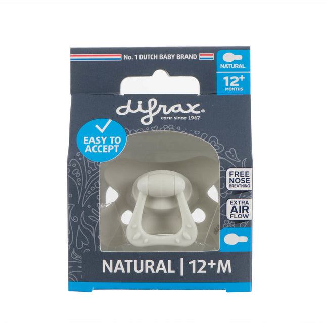 Difrax Speen 12+ Uni Naturel Popcorn Creme