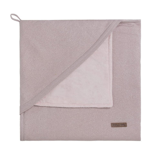 Baby's Only Wrap Blanket Miękki kocyk dla niemowląt Sparkle Silver Pink