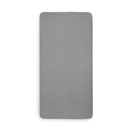 Jollein Hoeslaken Jersey Storm Grey 40x90cm