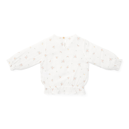 Little Dutch Babyblouse Mousseline White Meadows