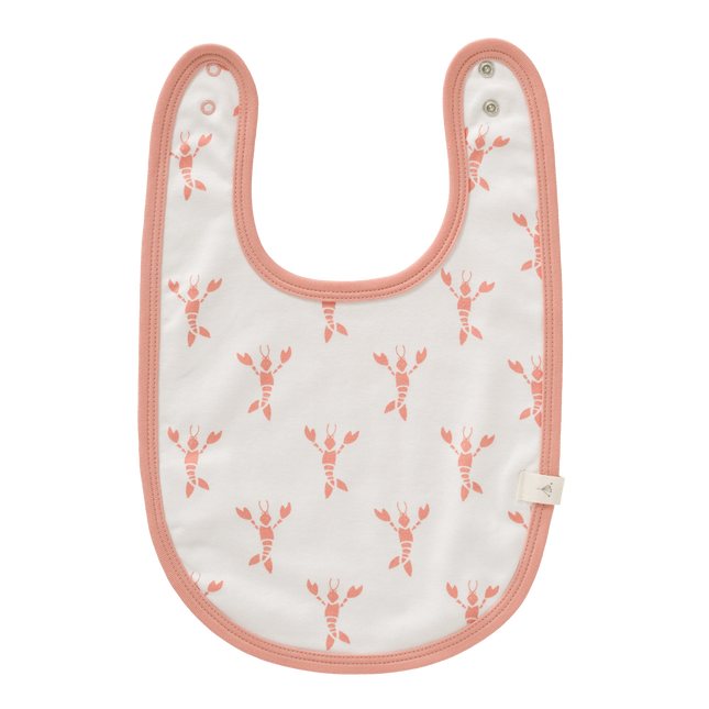 Fresk Bib Lobster Coral