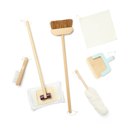 Kid's Concept Houten Speelgoed Schoonmaak Set