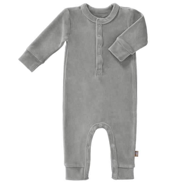 Fresk Baby Pyjama Velours Paloma Grey