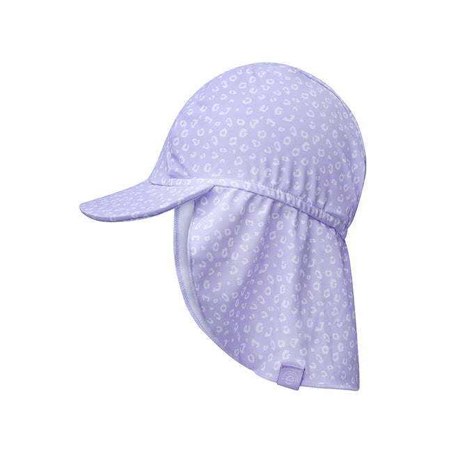 Kapelusz przeciwsłoneczny Swim Essentials Baby Uv Lilac Sea Star Neck Protection