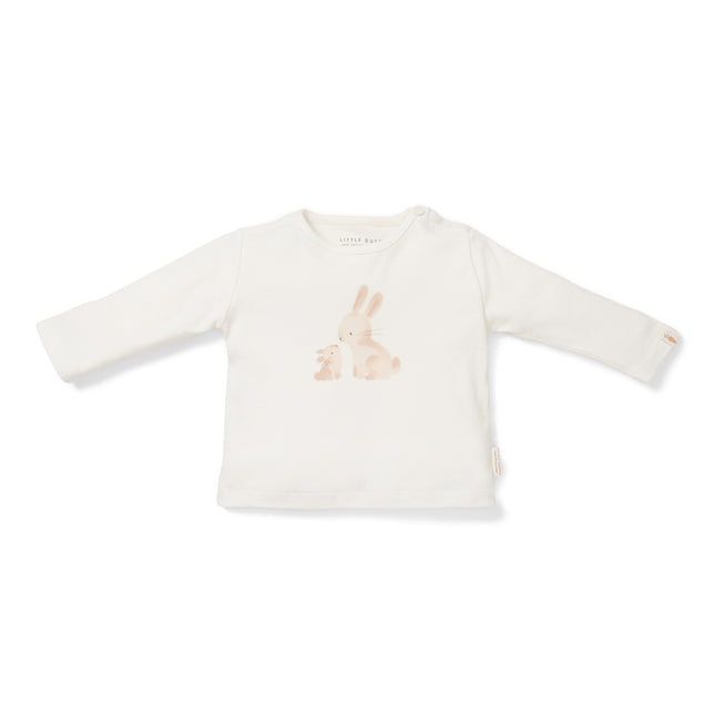 Little Dutch Baby Shirt Shirt Lange Mouw Baby Bunny White